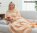Manta Individual Faboulazy de InnovaGoods con Bolsillo Central