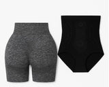 Combo de 1 Faja Corset Reductora y 1 Short de Yoga Negro